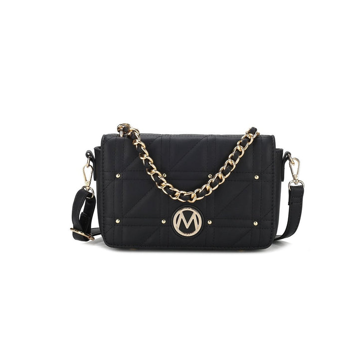 MKFCollection Arabella Crossbody Bag - Vegan Leather Designer Handbag Image 1