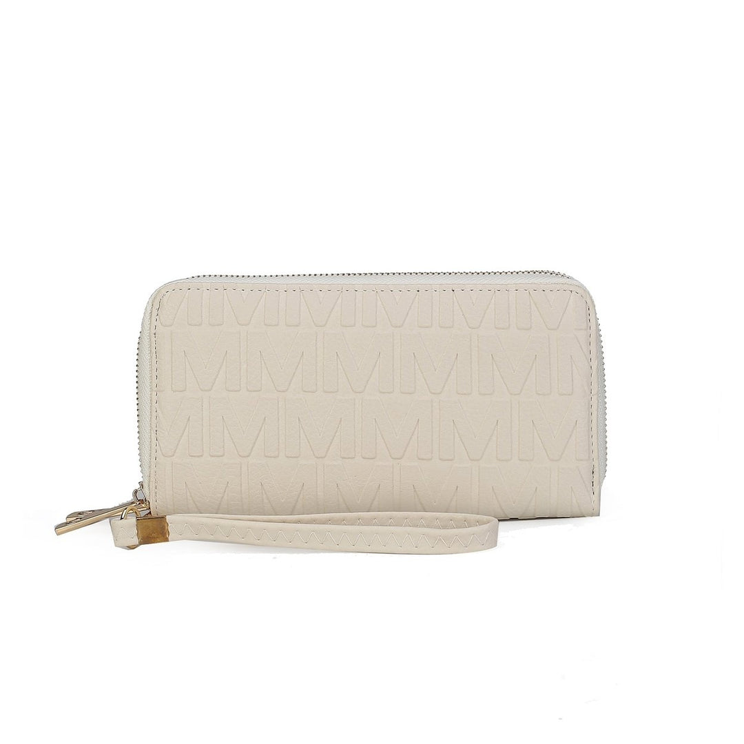 MKFCollection Aurora Signature Wallet - Vegan Leather Designer Handbag Image 2