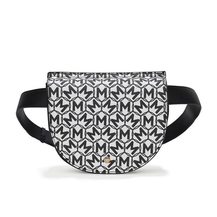 MKFCollection Daksha Signature Belt Waist Bag - Vegan Leather Designer Handbag Image 1