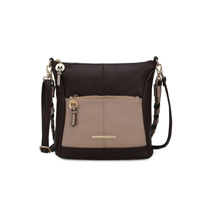 MKFCollection Nala Shoulder Bag - Vegan Leather Designer Handbag Image 1