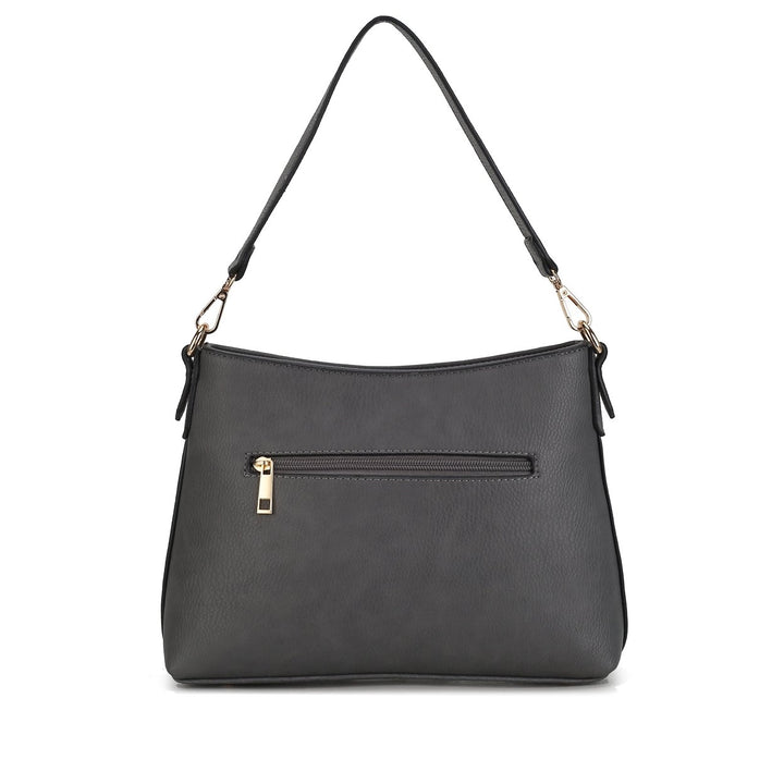 MKFCollection Trisha Crossbody Bag - Vegan Leather Designer Handbag Image 3