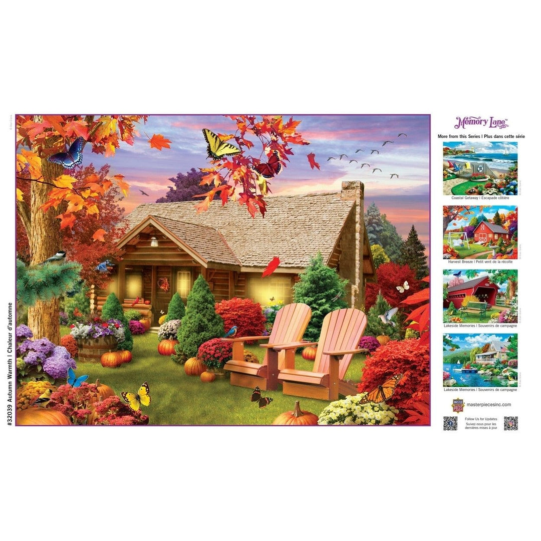 MasterPieces Memory Lane Autumn Warmth 300PC EZ Grip Jigsaw Puzzle 18x24 in Image 4