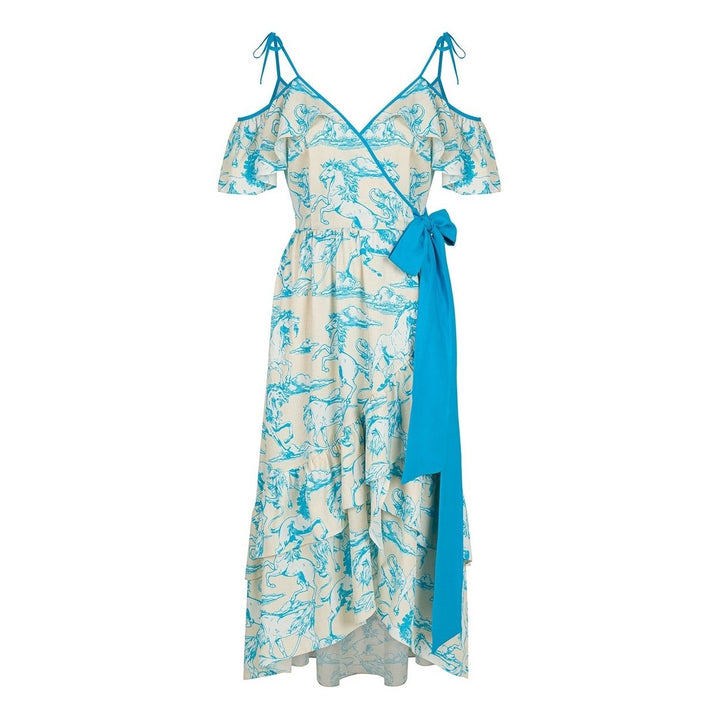 Midi Wrap Dress Image 3