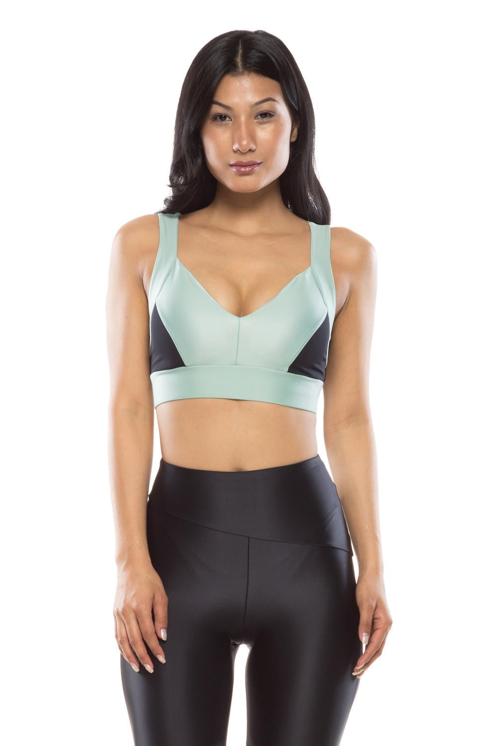 Mint Starlight Sports Bra Image 2