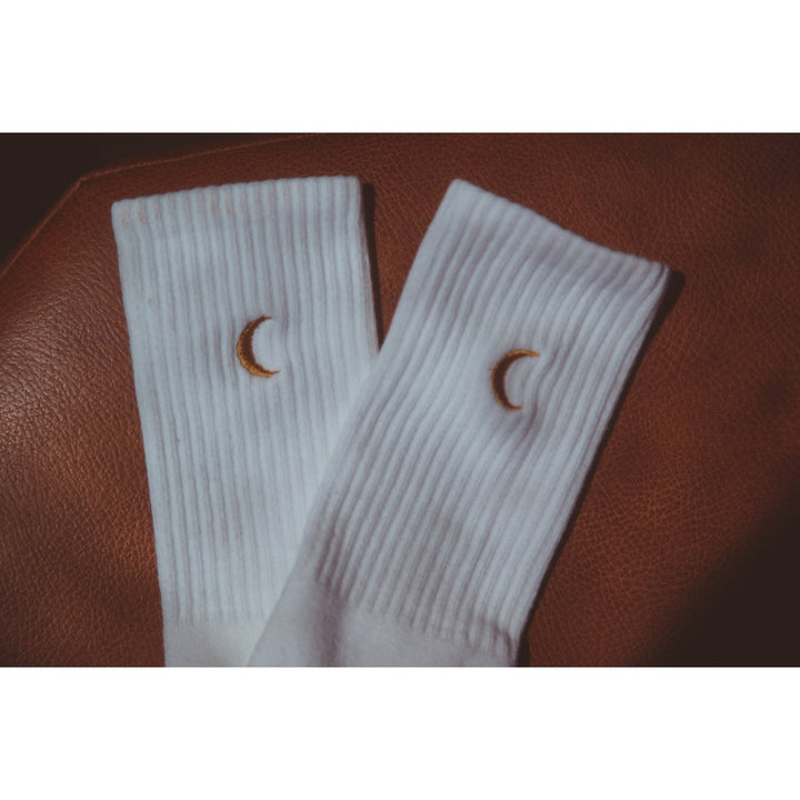 Moon Landing Embroidered Socks Image 2