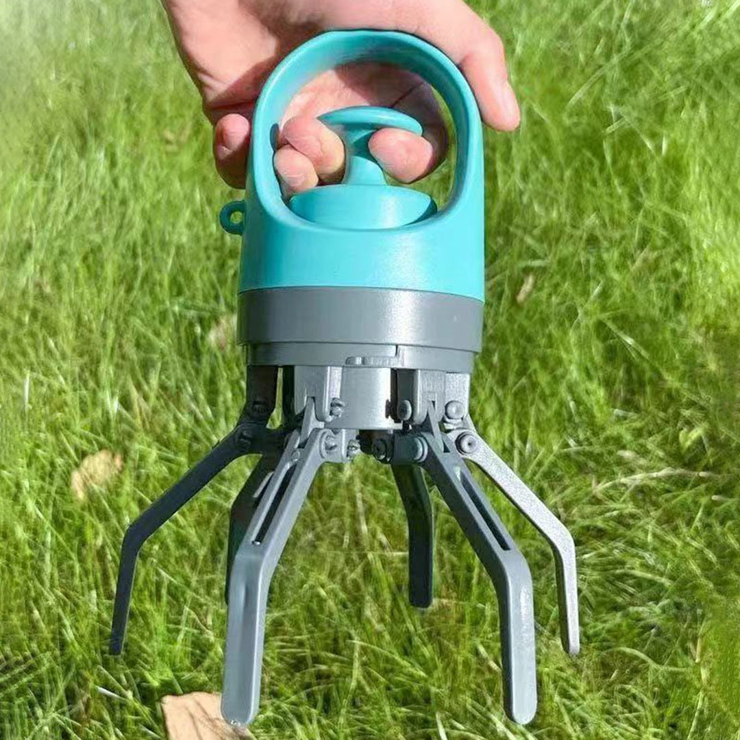 Dog Pooper Scooper No-Touch Handheld Doggy Poop Scooper with Bag Dispenser Portable Pet Waste Pick-up Cleaner Image 7