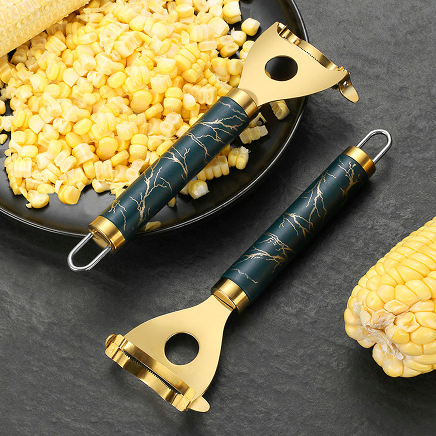 Corn Stripper Cutter with Hanging Hole Corn Planer Corn Cob Stripper Tool Good Grip Corn Prep Peeler Cob Corn Kernel Image 1