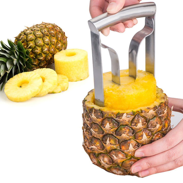 Pineapple Peeler Corer Cutter Tool Stainless Steel Fruit Slicer Lightweight Kitchen Gadget for Home Picnics Parties Image 9