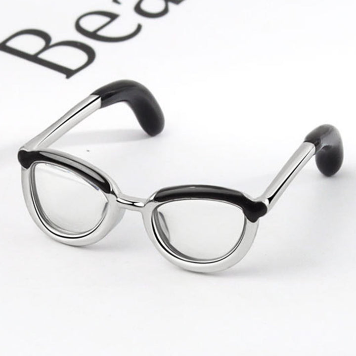 Opening Simple Women Ring Copper Funny Adjustable Glasses Ring Unique Accessories Image 9