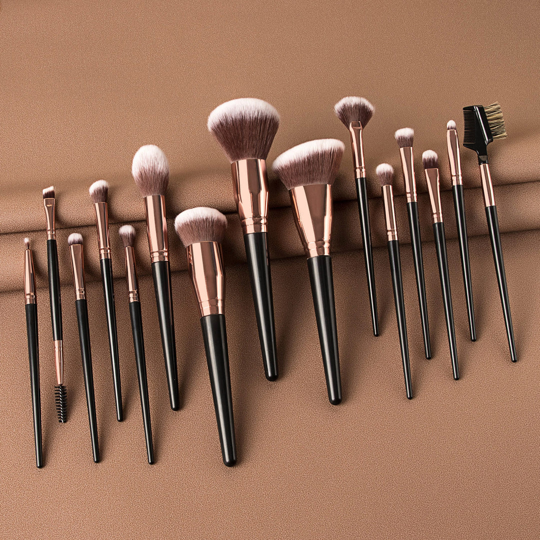 7/10/15Pcs Blush Brushes Multifunction Comfortable Handle Professional High Efficiency Makeup Brushes Beauty Tool Image 7