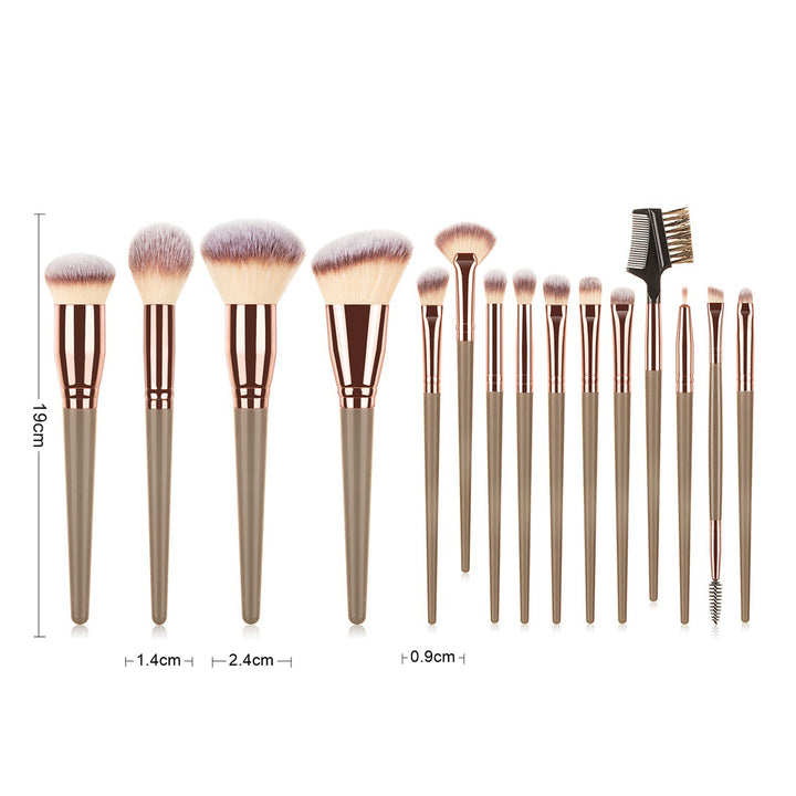 7/10/15Pcs Blush Brushes Multifunction Comfortable Handle Professional High Efficiency Makeup Brushes Beauty Tool Image 8