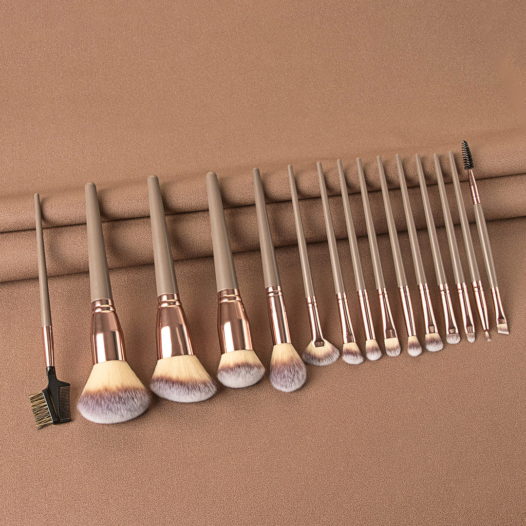 7/10/15Pcs Blush Brushes Multifunction Comfortable Handle Professional High Efficiency Makeup Brushes Beauty Tool Image 10