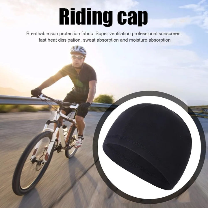 1Pcs Cooling Skull Cap Camo Liner Sweat Wicking Cap Lightweight Cycling Cap Running Head Cap for Men Women Image 3