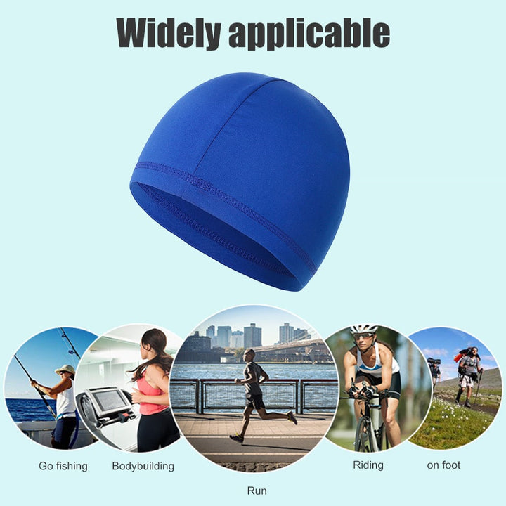 1Pcs Cooling Skull Cap Camo Liner Sweat Wicking Cap Lightweight Cycling Cap Running Head Cap for Men Women Image 4