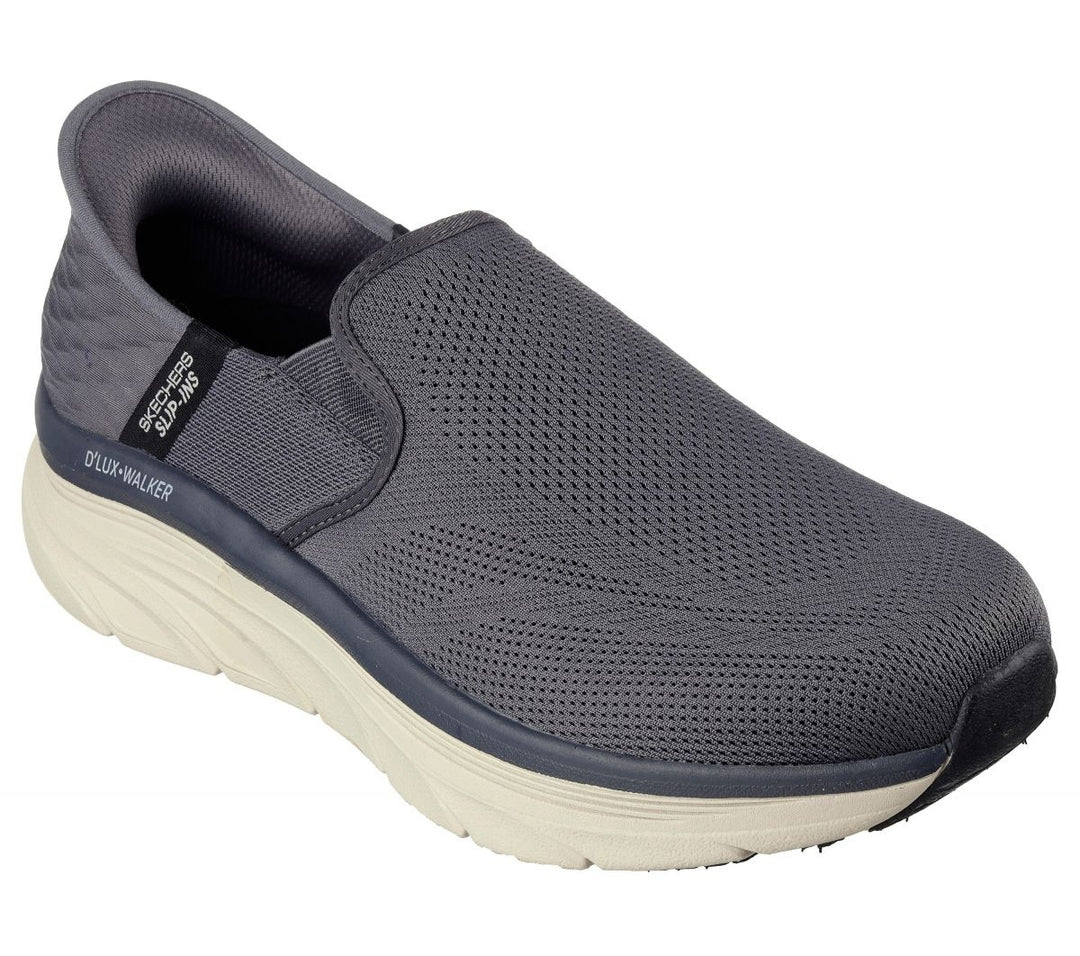 Skechers Womens Slip-ins RF: DLux Walker - Orford Slip-On Sneaker Charcoal - 232455-CHAR CHARCOAL Image 2