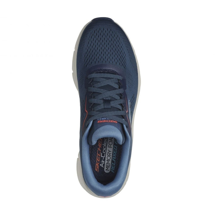 Skechers Mens Relaxed Fit: DLux Walker 2.0 - Swave Navy/Blue - 232714-NVBL NAVY / BLUE Image 3