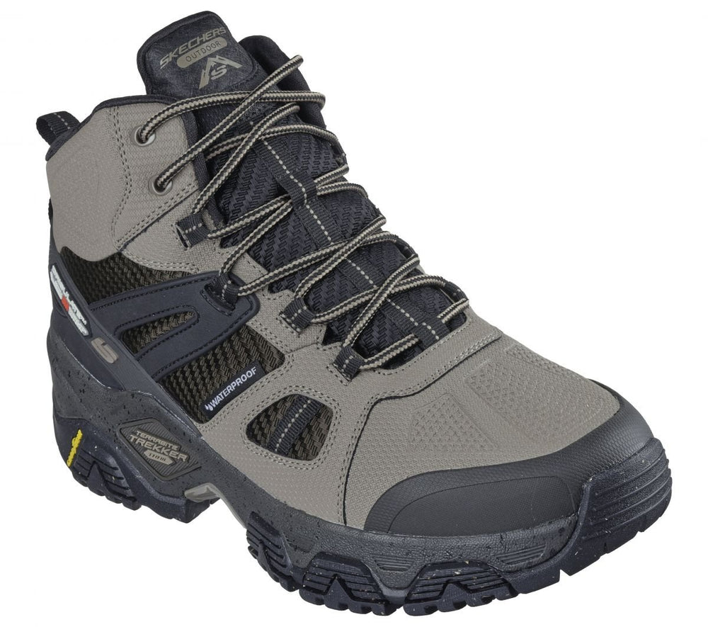 Skechers Mens Terrabite - Trekker Hiking Boot Natural/Black - 237499-NTBK NATURAL / BLACK Image 2