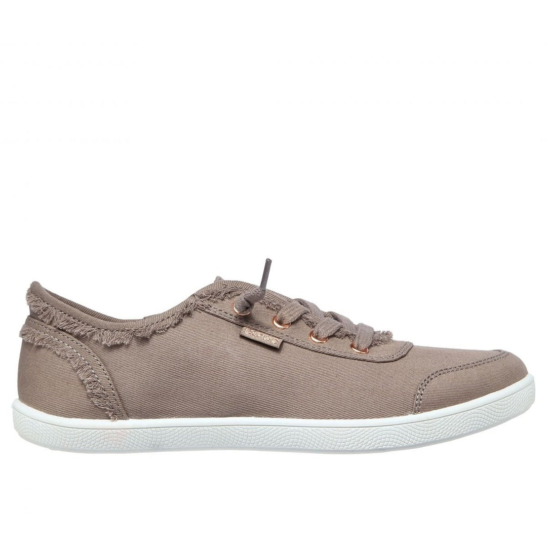 Skechers Womens BOBS B Cute Sneaker Taupe - 33492-TPE TAUPE Image 1