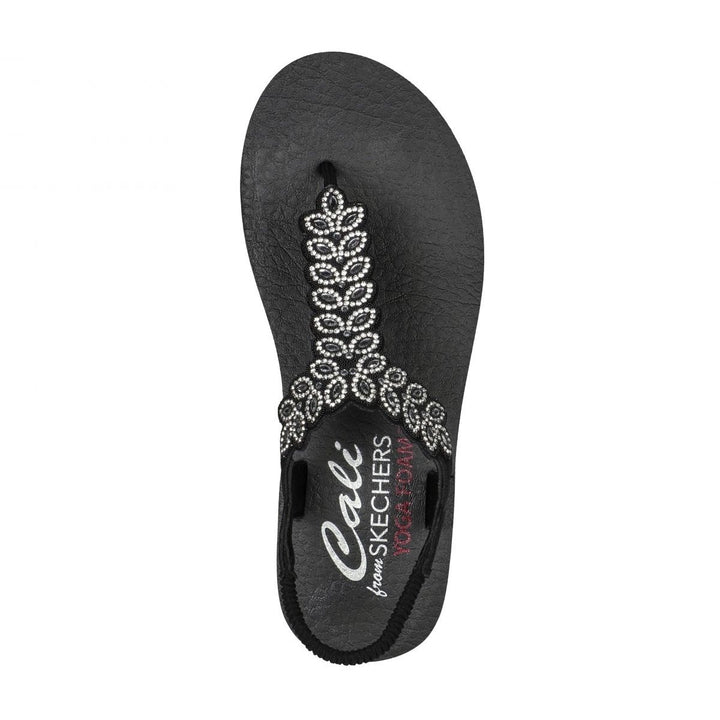 Skechers Womens Meditation - Happy Tears Sandal Black - 119311-BLK BLACK Image 3