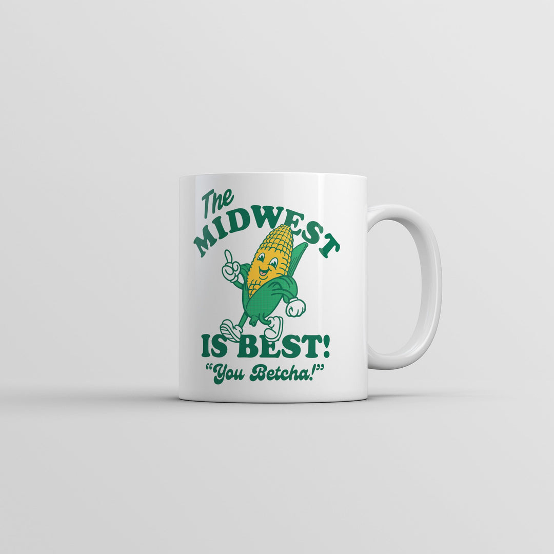 The Midwest Is Best Mug Funny Sarcastic Western Graphic Novelty Coffee Cup-11oz Image 1