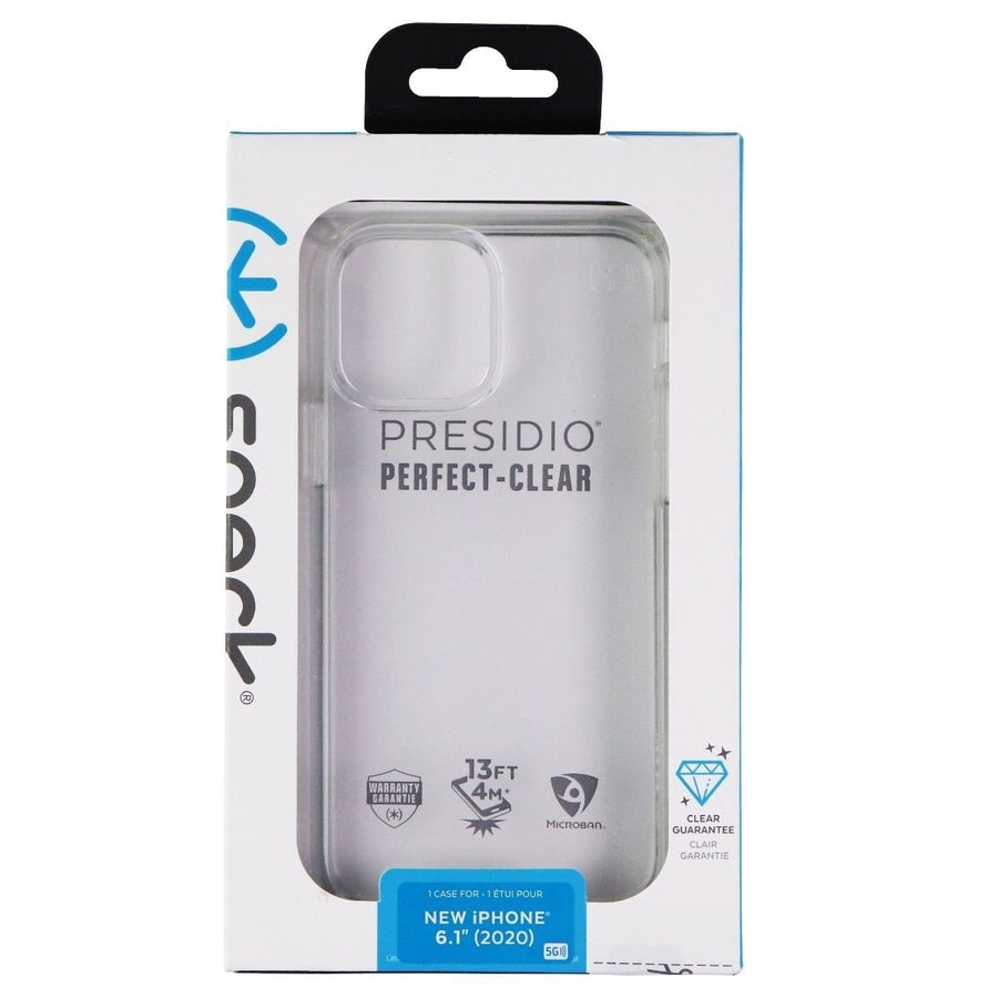 Speck Presidio Perfect-Clear Hard case for iPhone 12 Pro/iPhone 12 - Clear Image 1