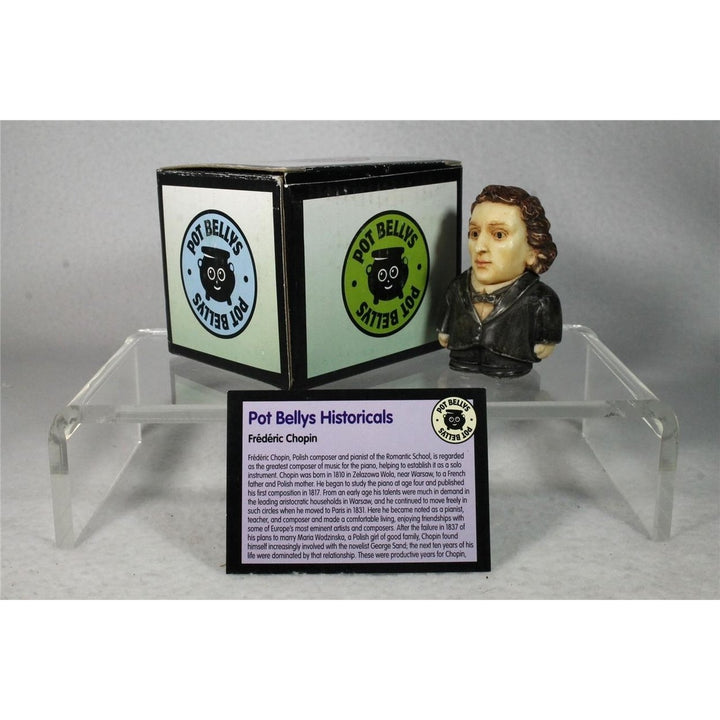 Harmony Kingdom Ball Pot Bellys /Belly - FREDERIC CHOPIN - PBHCH - Retired NIB Image 4