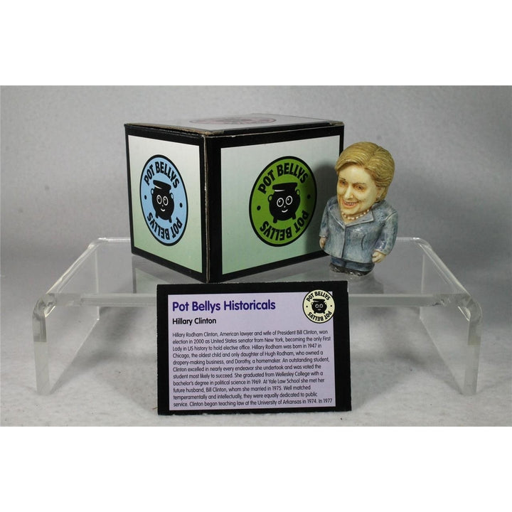 Harmony Kingdom Ball Pot Bellys /Belly - HILLARY CLINTON - PBHHC - Retired NIB Image 4