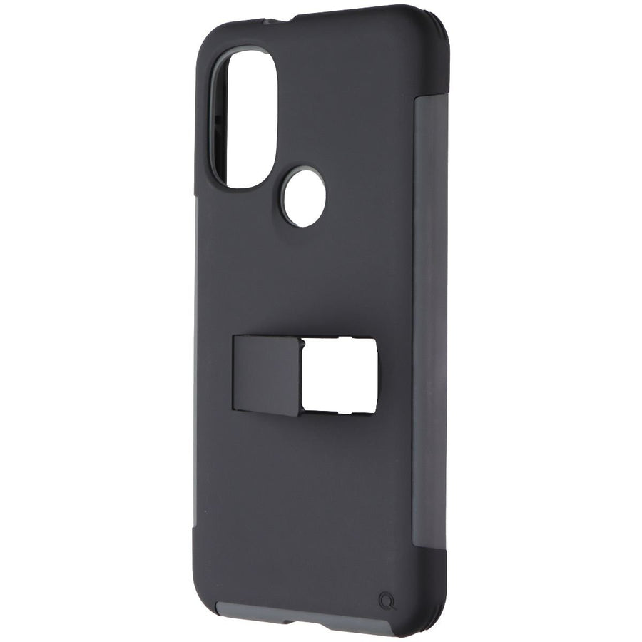 Quikcell Advocate Case w/ Kickstand for Motorola Moto G Power (2022) - Black Image 1