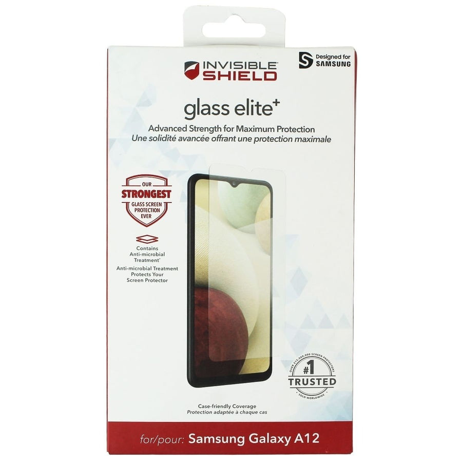 ZAGG InvisibleShield (Glass Elite+) Screen Protector for Galaxy A12 - Clear Image 1