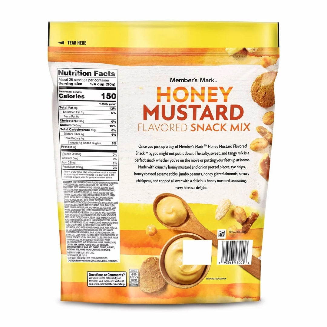 Members Mark Honey Mustard Snack Mix 28 Ounce Image 2