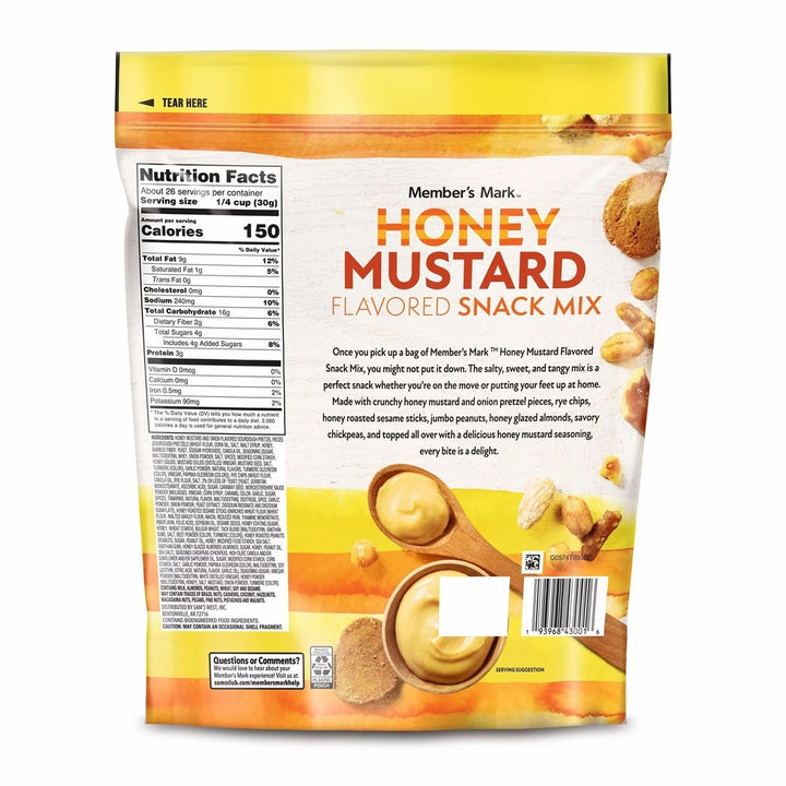 Members Mark Honey Mustard Snack Mix 28 Ounce Image 2