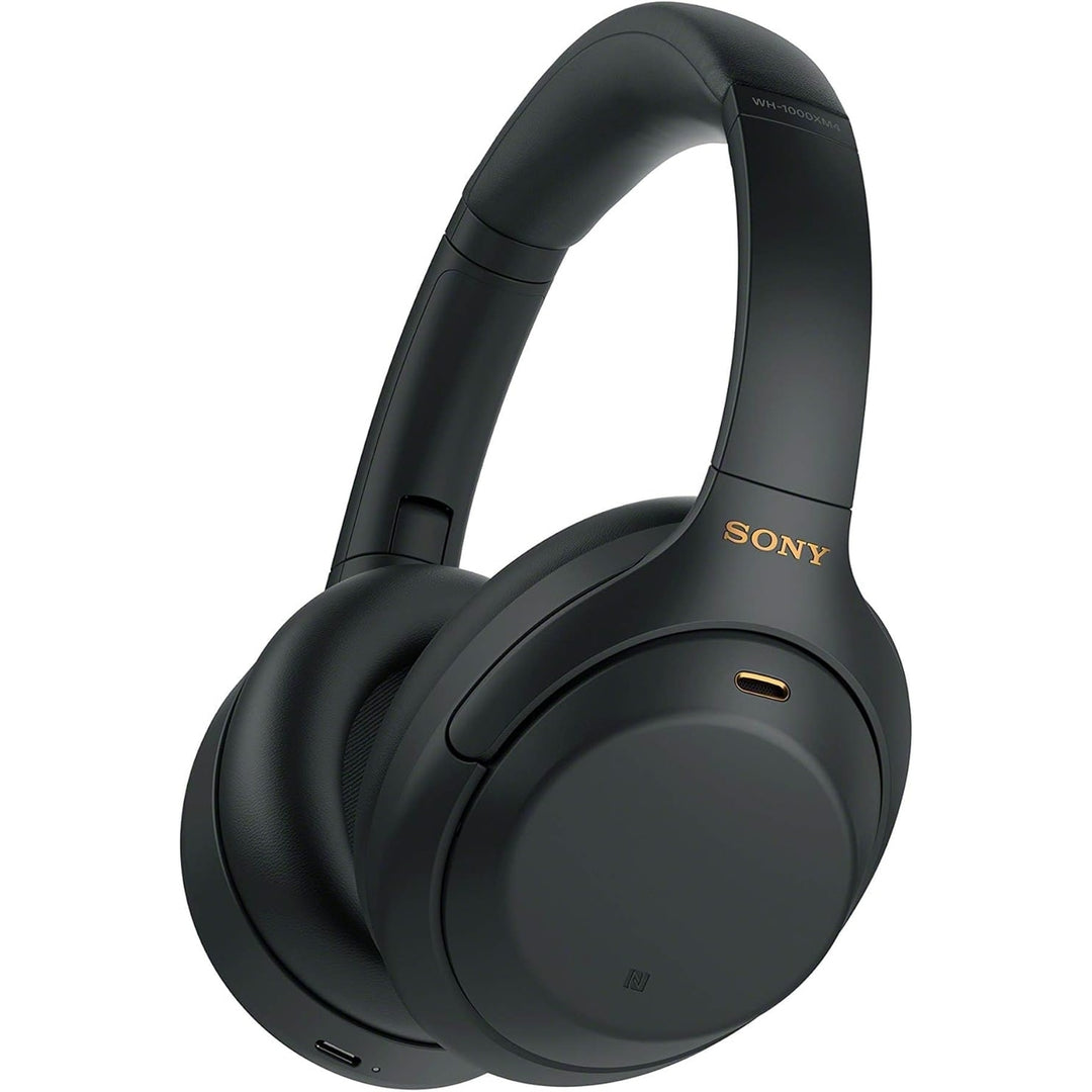 Sony WH1000XM4 Noise-Cancelling Over-the-Ear Wireless Bluetooth Headphones Image 1