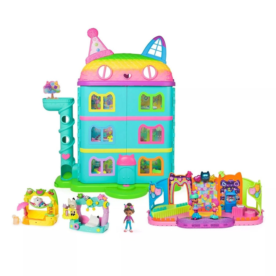 Gabbys Dollhouse Celebration and Deluxe Playsets Image 1