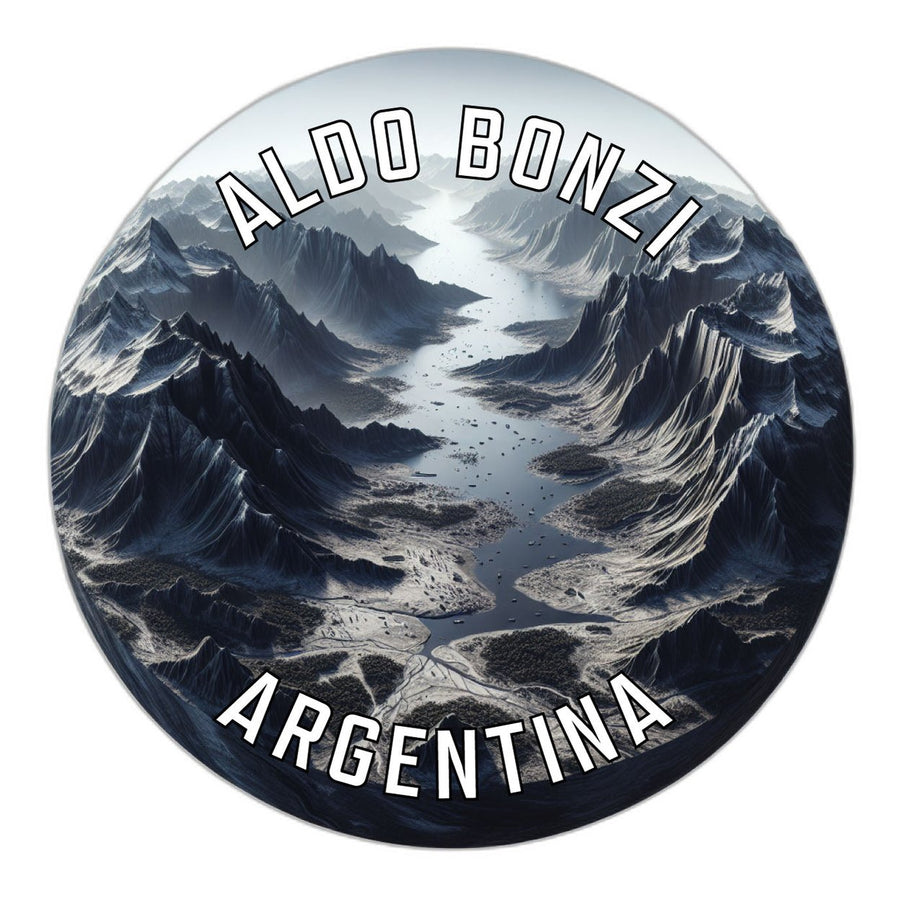 Aldo Bonzi Argentina Souvenir Die Cut Flat Magnet Image 1