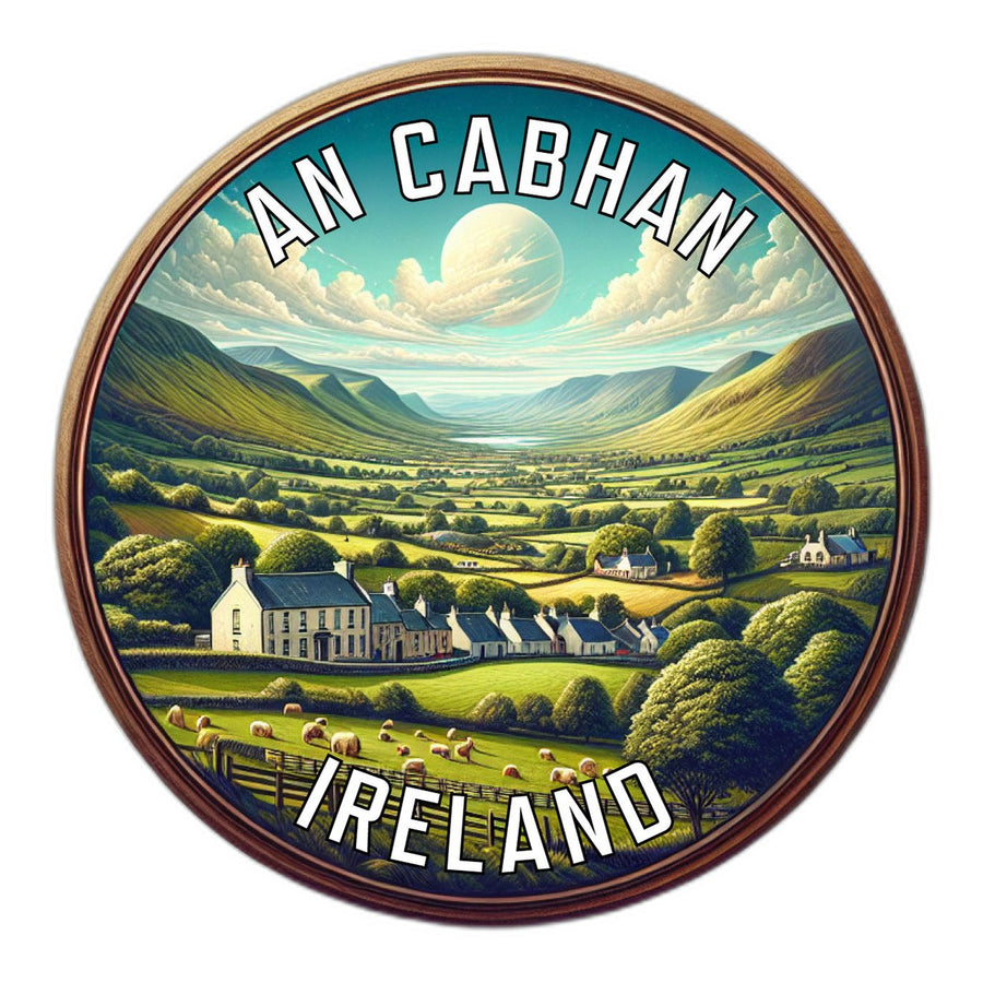 An Cabhan Ireland Souvenir Die Cut Flat Magnet Image 1