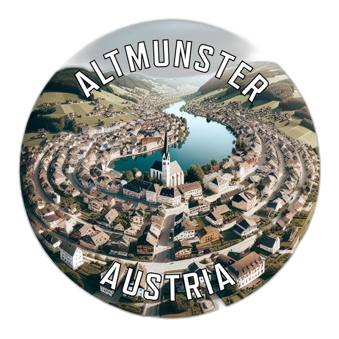 Altmunster Austria Souvenir Die Cut Flat Magnet Image 1