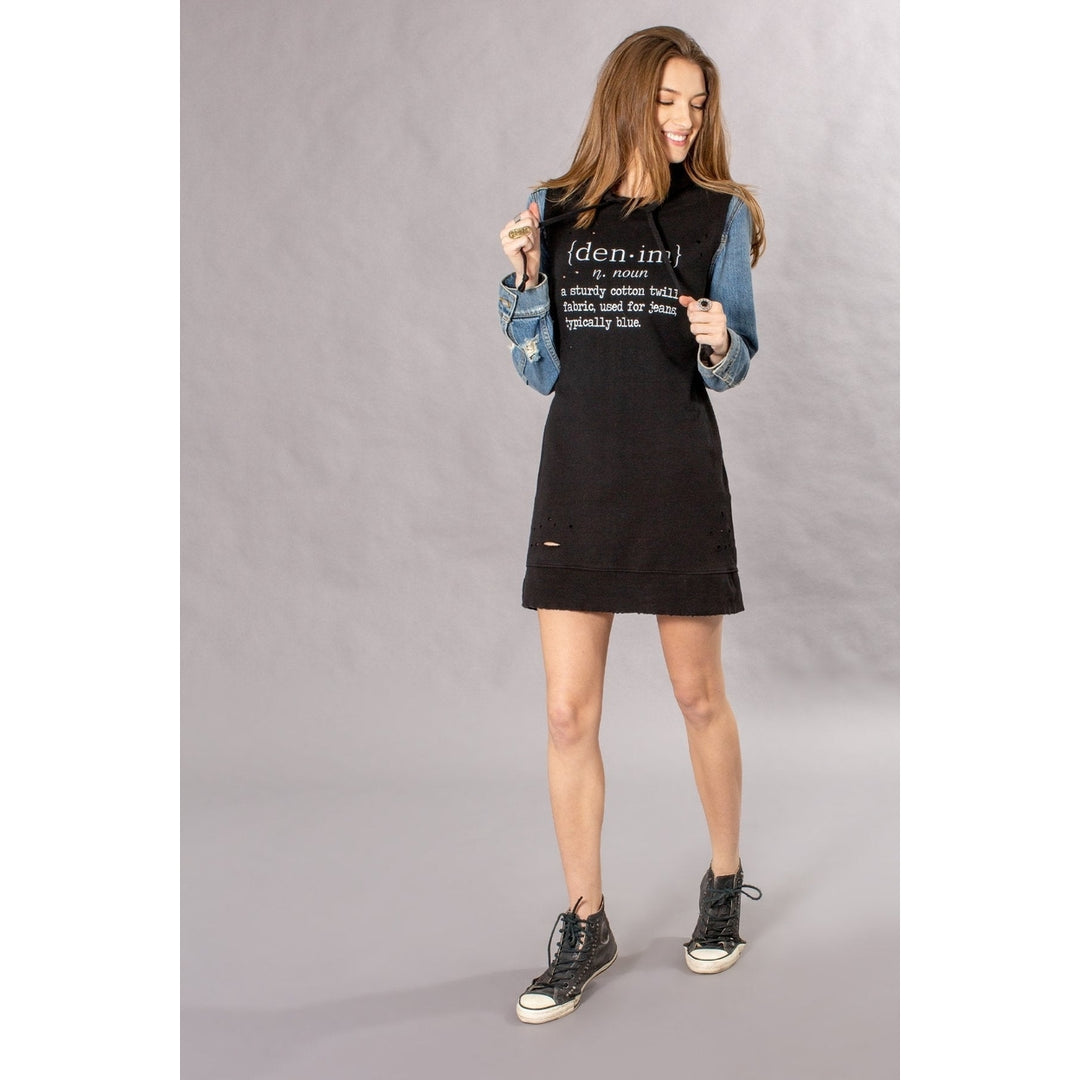 Nina Heritage Dress In Black Indy Image 1