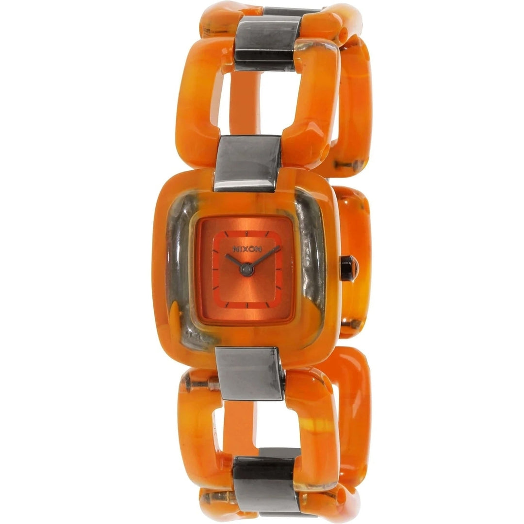 Nixon Womens Sisi Marmalade Orange Dial Watch - A248-877 Image 1