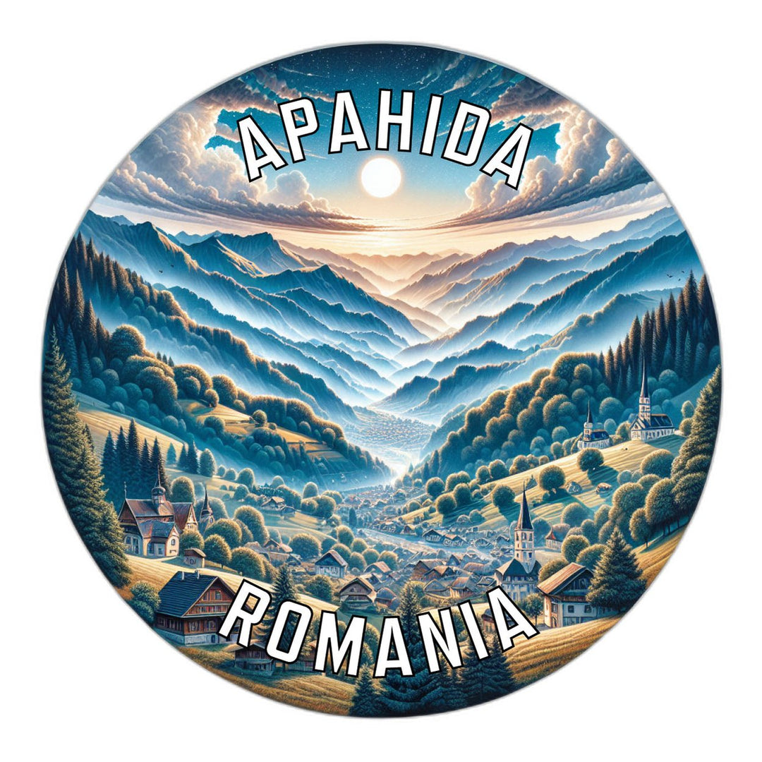 Apahida Romania Souvenir Die Cut Flat Magnet Image 1