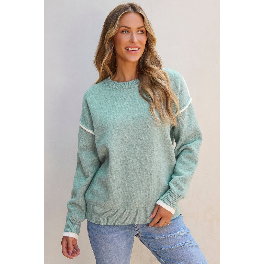 Mackenzie Edge Crewneck Sweater Image 4