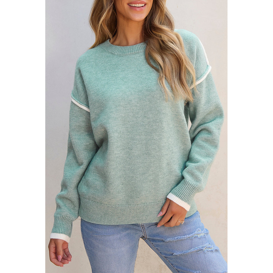 Mackenzie Edge Crewneck Sweater Image 7