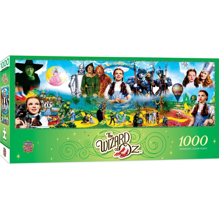 MasterPieces The Wizard of Oz 1000 Piece Panoramic Jigsaw Puzzle 13x39 Recycled Image 1