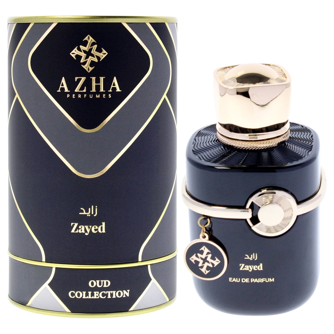 Azha Zayed by Azha for Men - 3.3 oz EDP Spray Image 1