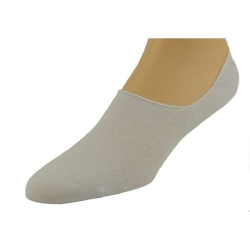 Performance Combed Cotton Invisible Socks with Silicone 3 pair pack Image 7