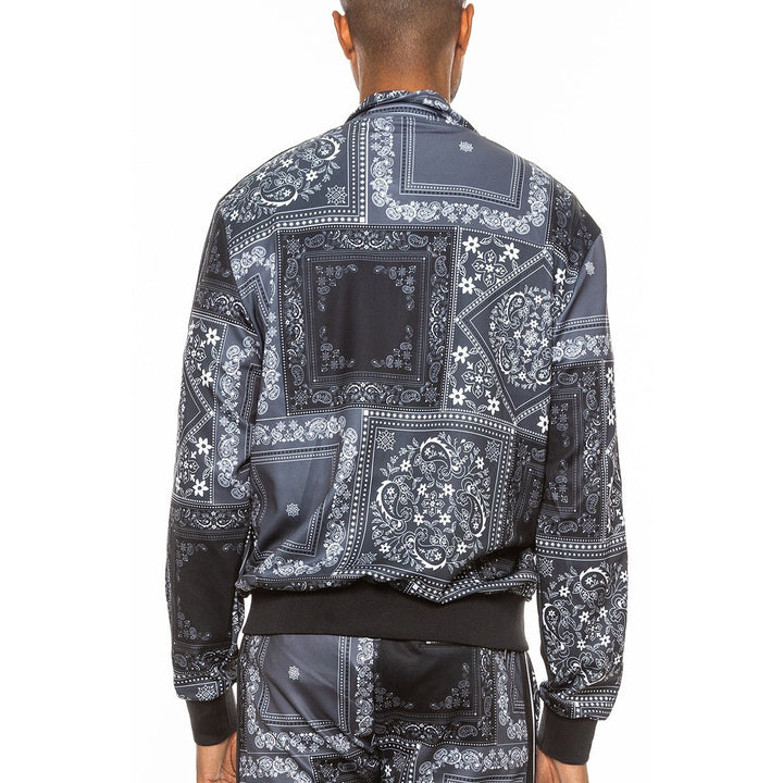 Paisley All Over Print Track Jacket Image 3