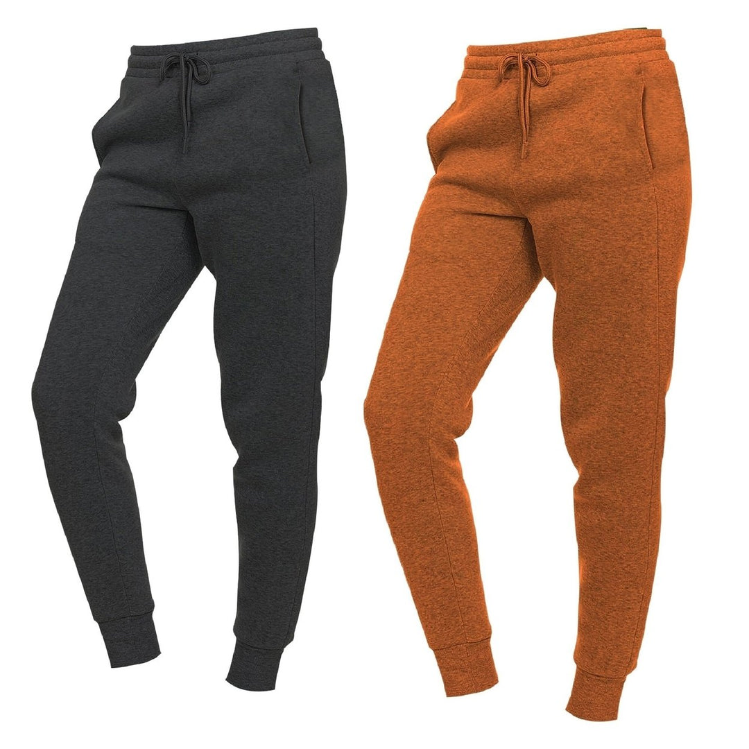 2-Piece Womens Ultra-Soft Winter Warm Cozy Comfy Fleece Lined Joggers Image 11