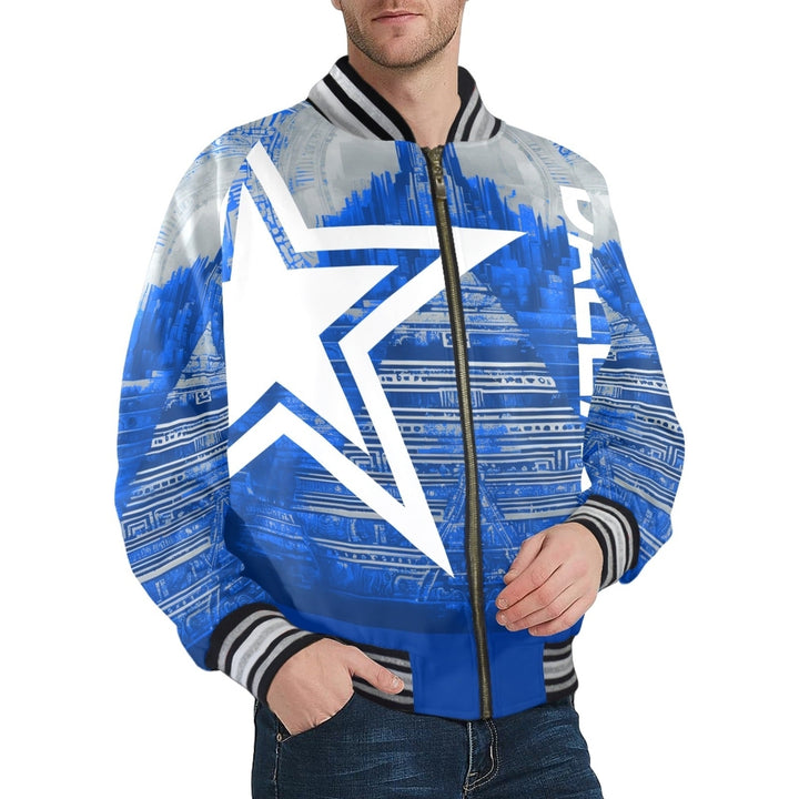 Dallas Cowboys Football Bomber Jacket Image 3