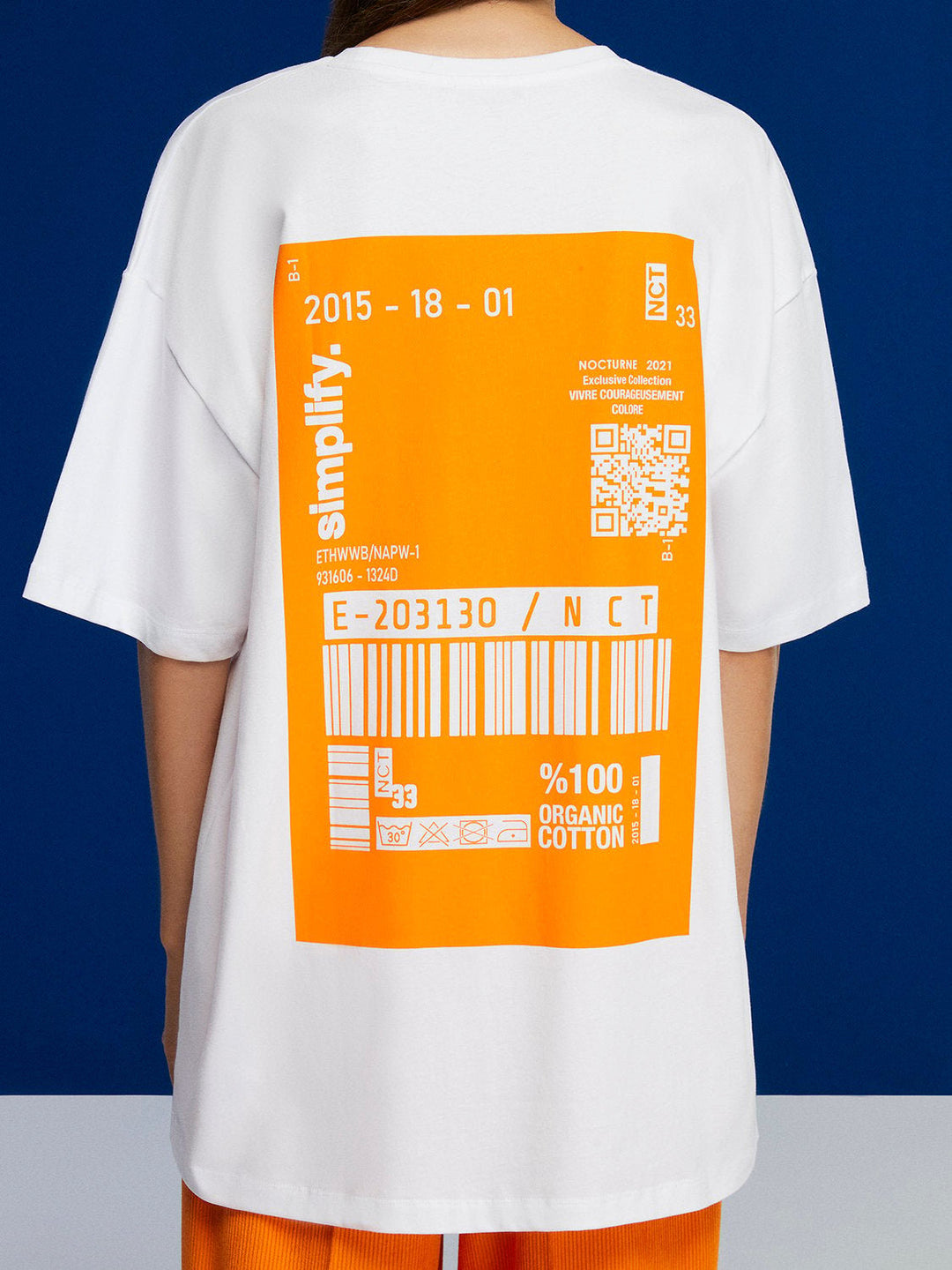 Printed Oversized T-Shirt Image 2