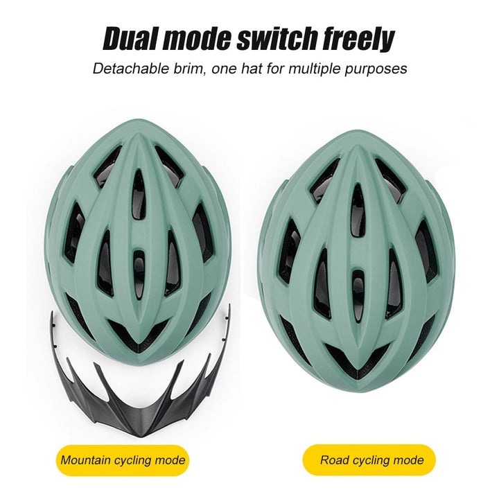 Bike Helmet for Adult Men Women with Suggested Fit 58-62cm Lightweight with Adjustable Side and Chin Strap Bike Image 1