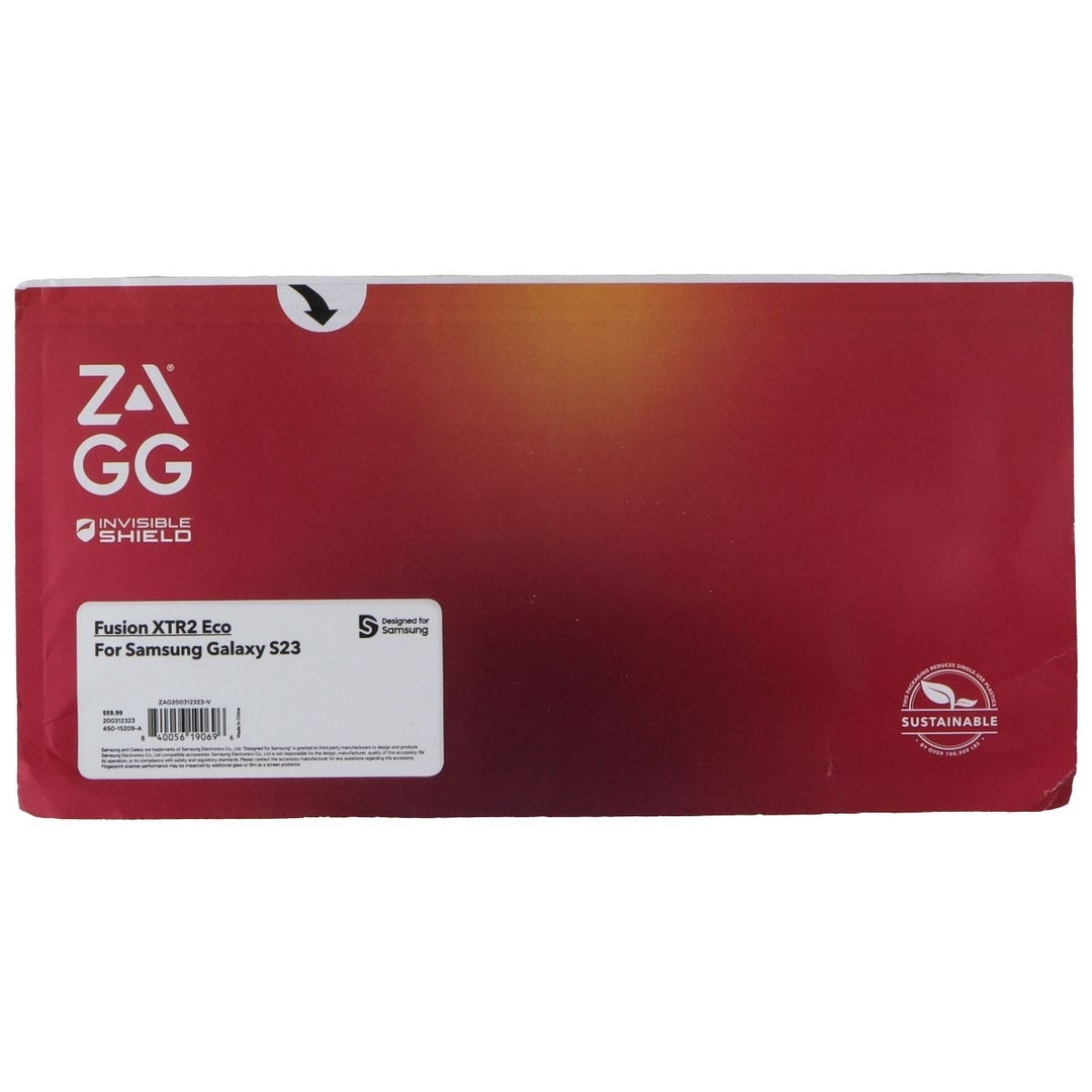 ZAGG Invisible Shield Fusion XTR2 Eco for Samsung Galaxy S23 - Bulk Packaging Image 1